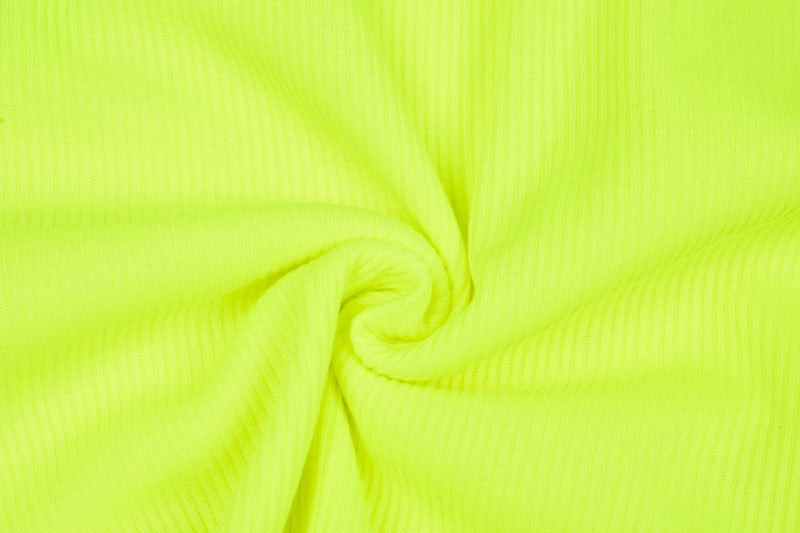 ชุดบอดี้สูทเซ็กซี่สีเขียวนีออน แดง ส้ม ปี 2022 เสื้อผ้าฤดูร้อนสำหรับผู้หญิง จั๊มสูทสตรีทแวร์ลำลอง