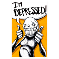 ลายพิมพ์ I'm Depressed