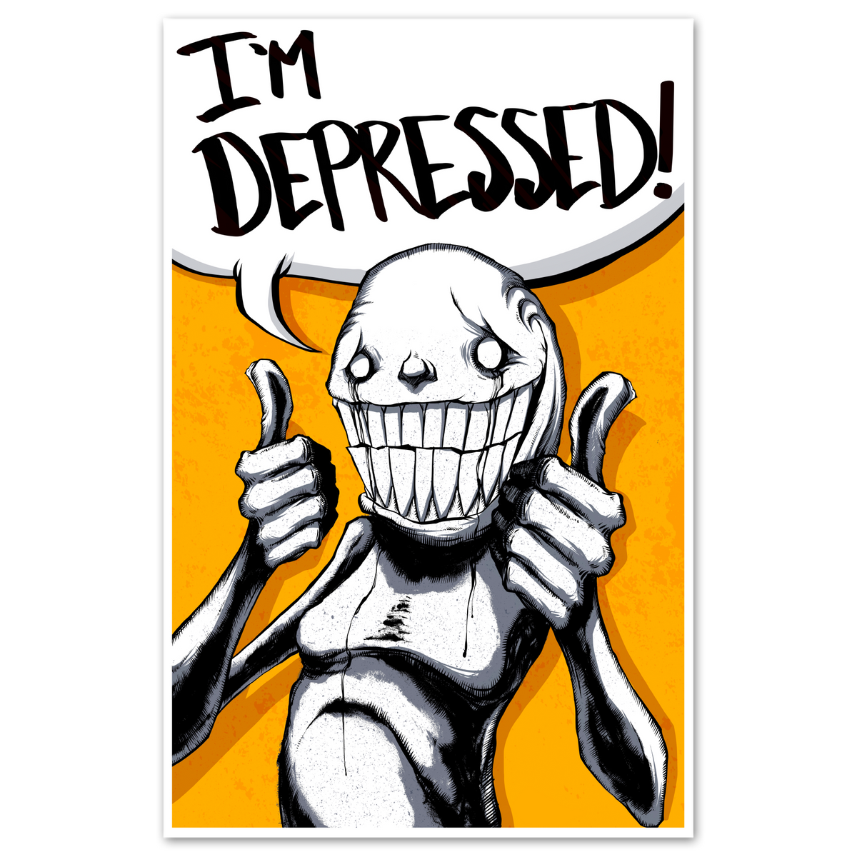 ลายพิมพ์ I'm Depressed