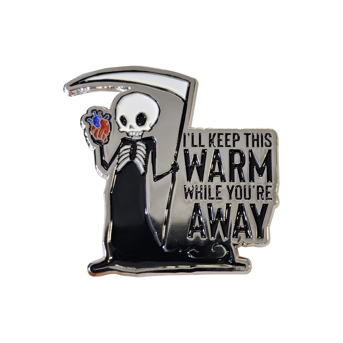 เข็มกลัดอีนาเมล Keep This Warm