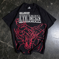 เสื้อยืดลายเส้นซีรีส์สัตว์ร้ายแห่งการต่อสู้
