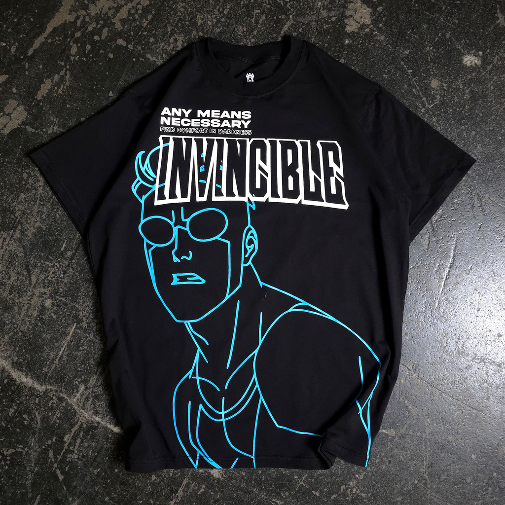 เสื้อยืดลายเส้นอาร์ตซีรีส์ Invincible
