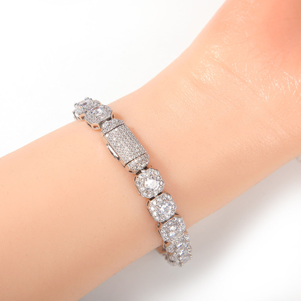 9mm Rock Candy Cubic Zirconia Bracelet