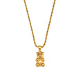 สร้อยคอจี้หมีเซอร์โคเนียม 18K