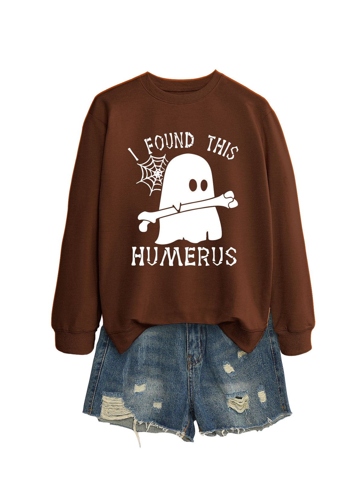 ฉันเจอเสื้อสเวตเตอร์คอกลม HUMERUS ตัวนี้