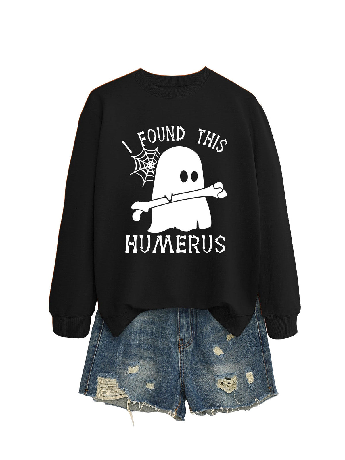 ฉันเจอเสื้อสเวตเตอร์คอกลม HUMERUS ตัวนี้