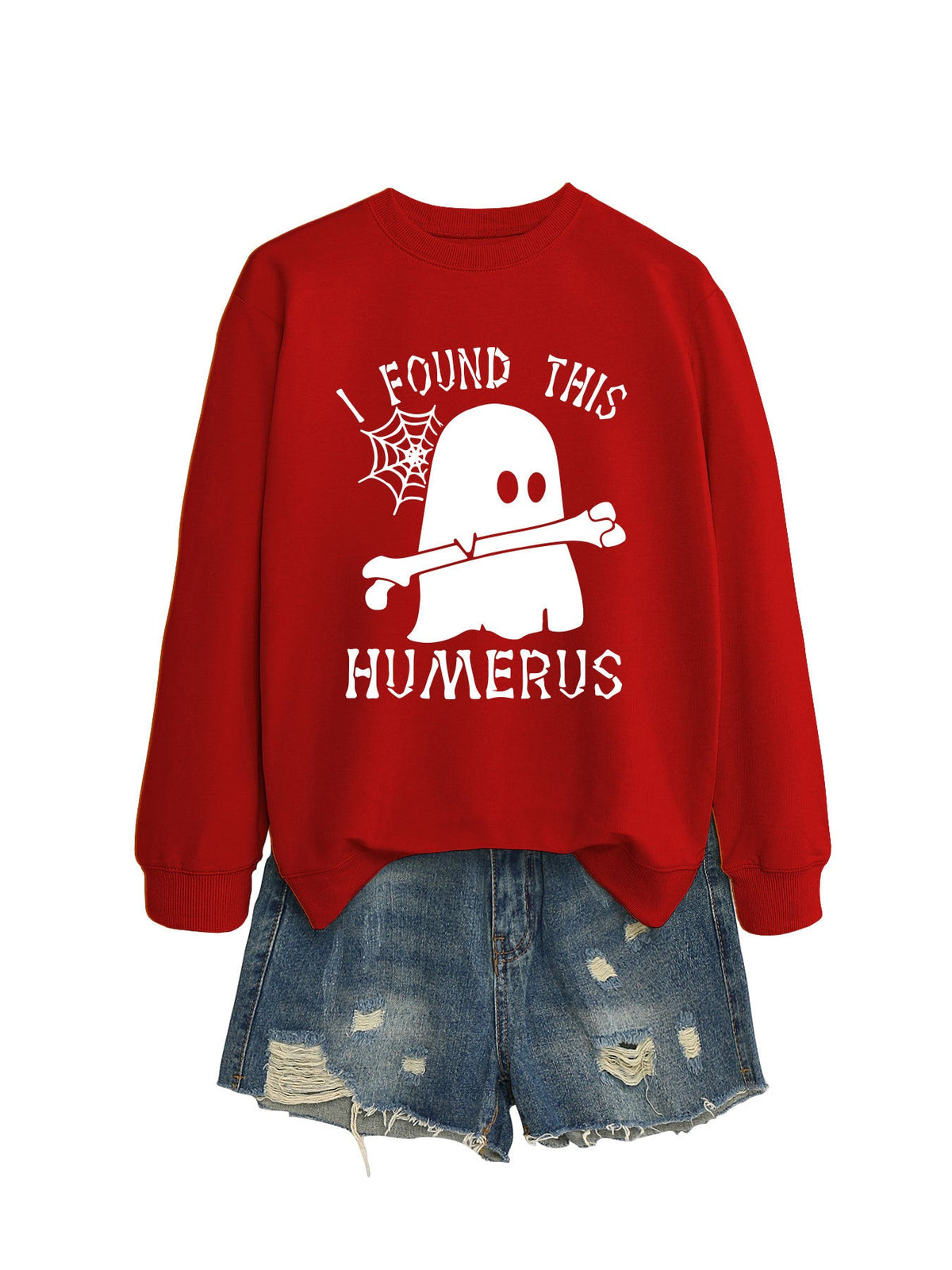 ฉันเจอเสื้อสเวตเตอร์คอกลม HUMERUS ตัวนี้