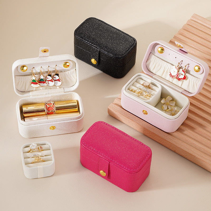 travel jewelry case Mini Ring and Earring Box