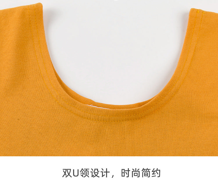 เสื้อยืดผู้หญิงแขนสั้นรัดรูปโชว์สะดือ