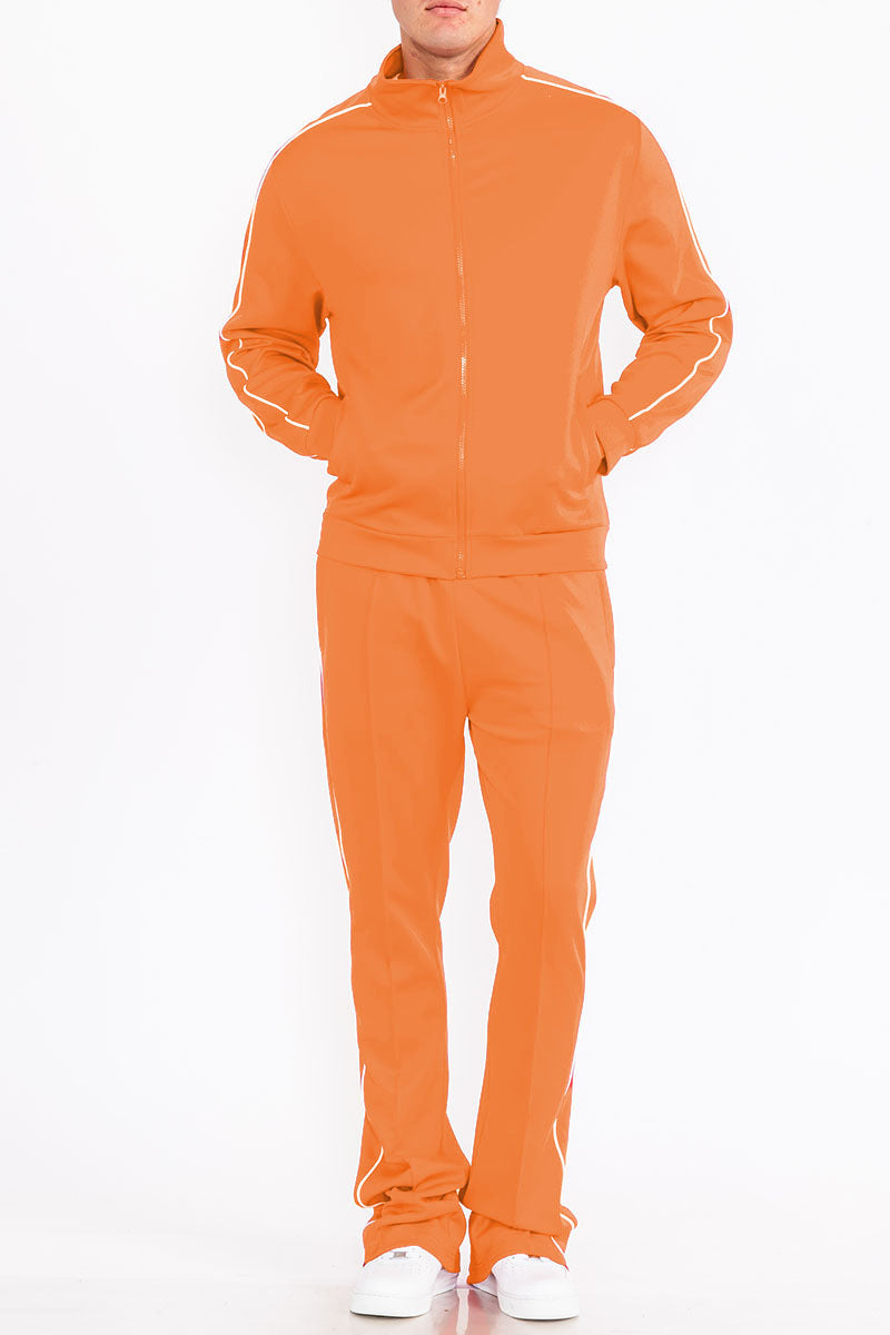 Stacked Flare Track Suit