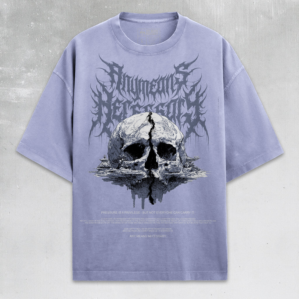 เสื้อยืด Pressure สีองุ่น