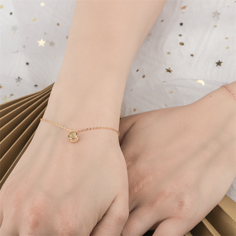 สร้อยข้อมือโปรเจกเตอร์รูปภาพสั่งทำพิเศษ “I Love You” 100 ภาษา