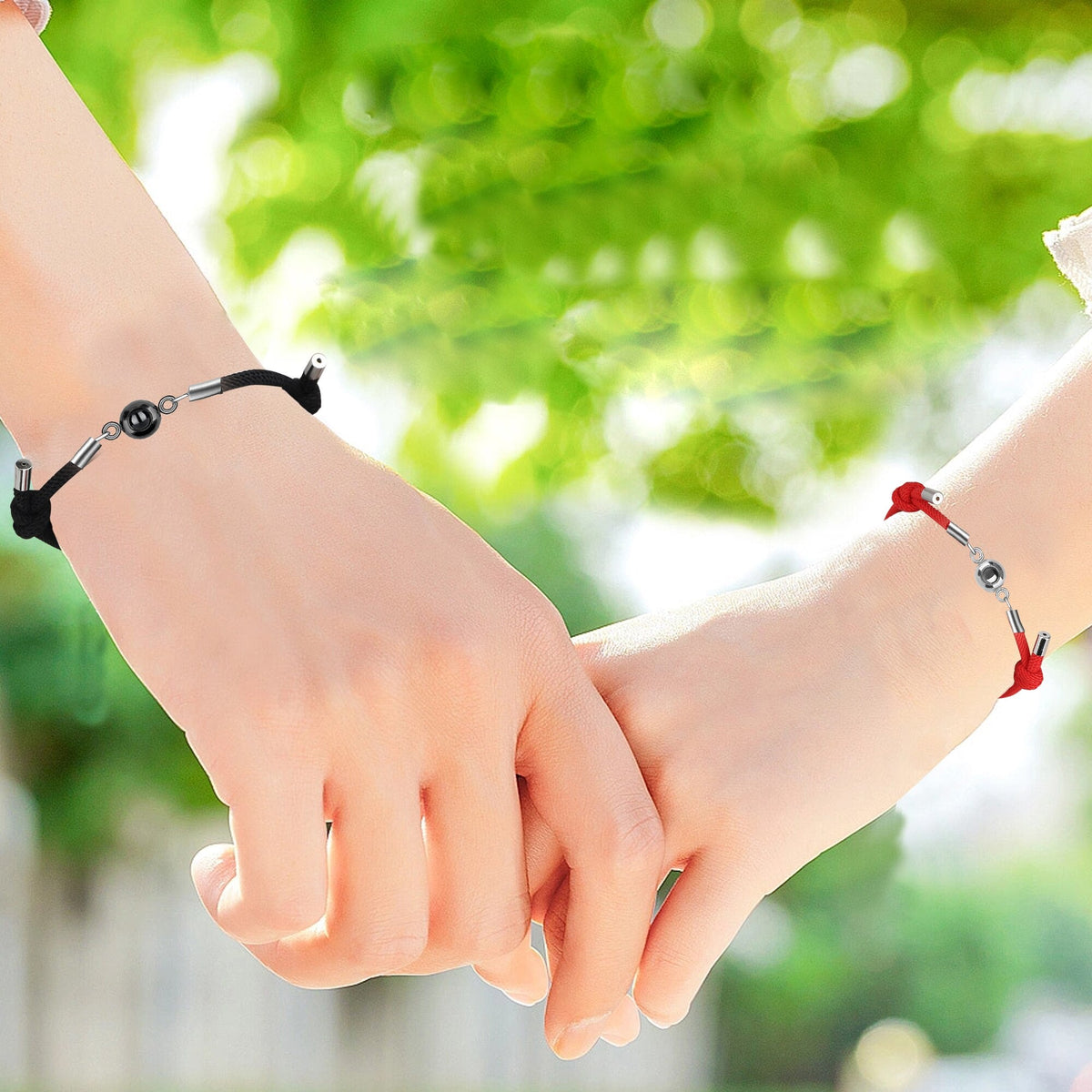 สร้อยข้อมือถักโปรเจกเตอร์สั่งทำพิเศษ สร้อยข้อมือรูปภาพส่วนตัว เครื่องประดับสั่งทำพิเศษ