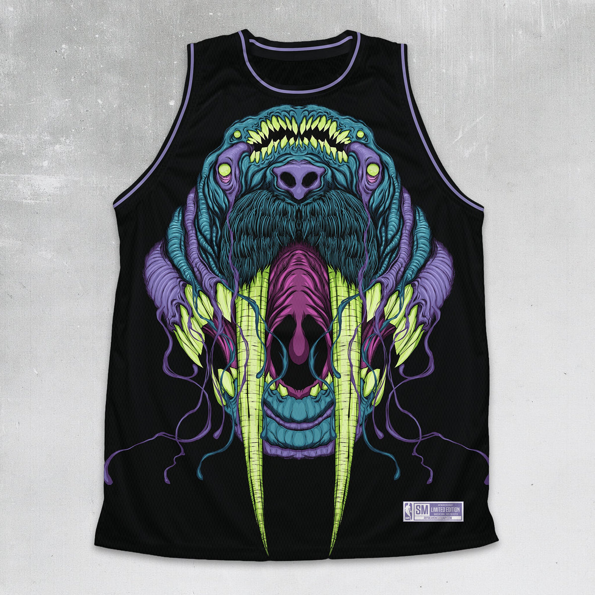 เสื้อเจอร์สีย์ลายวอลรัส