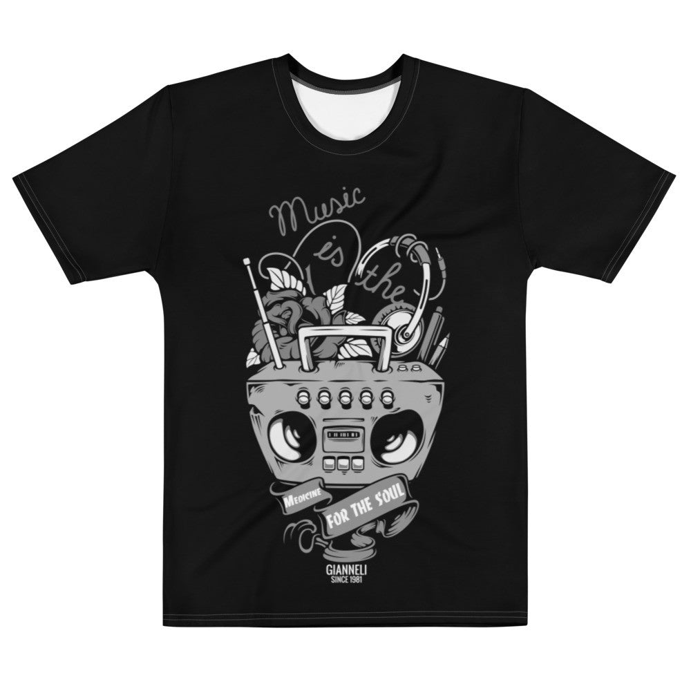 เสื้อยืดผู้ชาย MUSIC โดย Gianneli