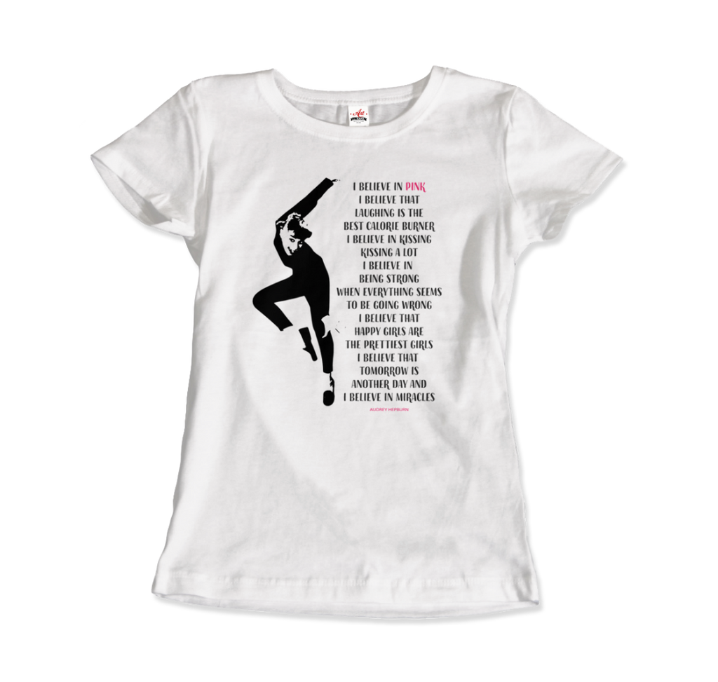 เสื้อยืดคำคม I Believe in Pink