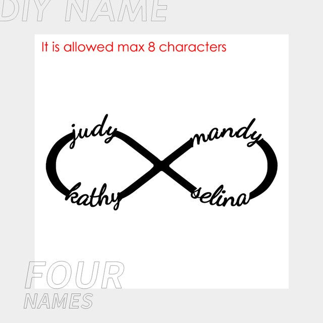 nowadaysfashion สร้อยคอชื่อสั่งทำพิเศษ สร้อยโช้คเกอร์จี้ตัวอักษรเฉพาะบุคคล